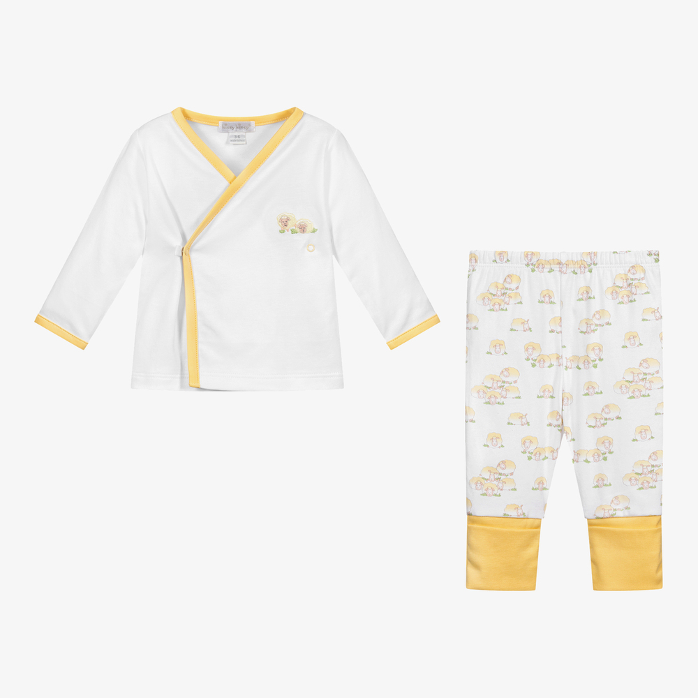 Kissy Kissy-Sheep Babygrow & Towel Set | Childrensalon Outlet