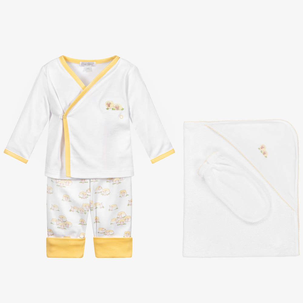 Kissy Kissy - Schaf-Strampler Handtuch Set | Childrensalon