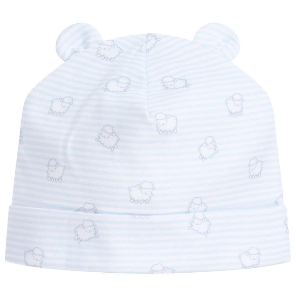 Kissy Kissy-Sheep Pima Cotton Baby Hat | Childrensalon Outlet