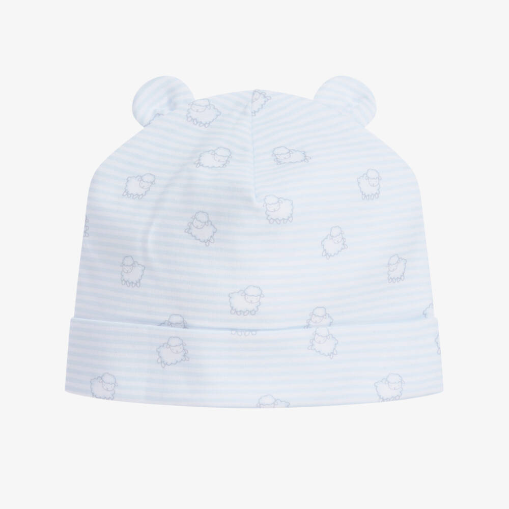 Kissy Kissy-Sheep Pima Cotton Baby Hat | Childrensalon Outlet