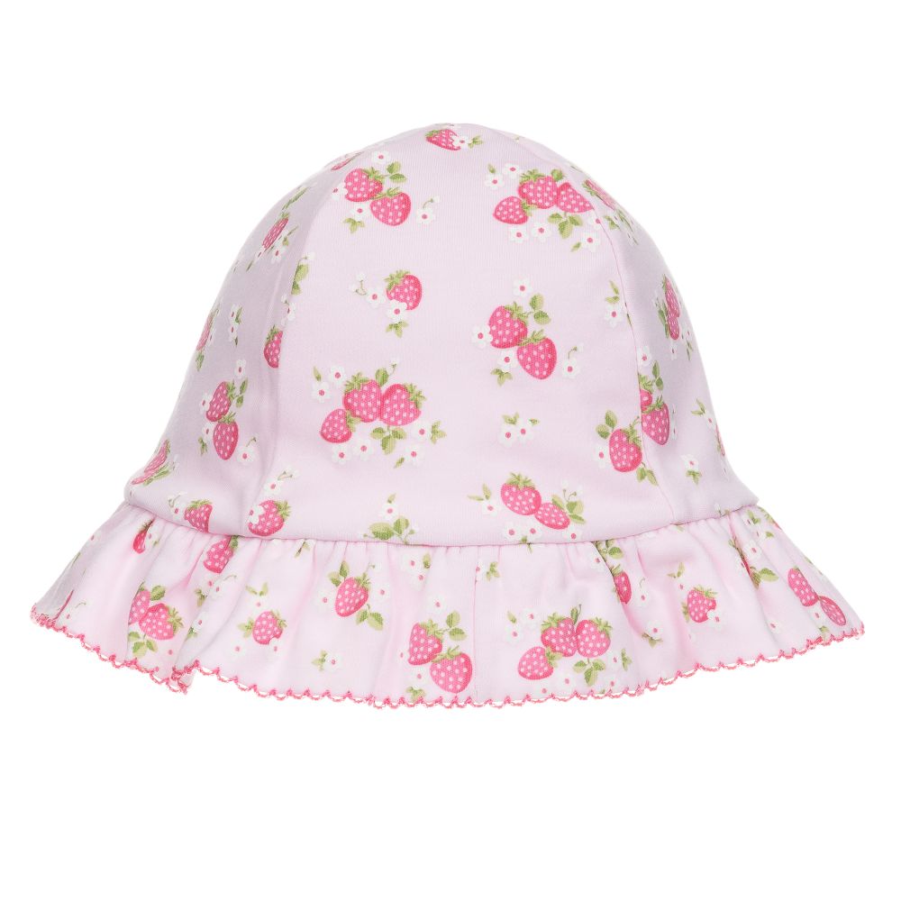 Kissy Kissy - Stawberry Pima Cotton Baby Hat | Childrensalon