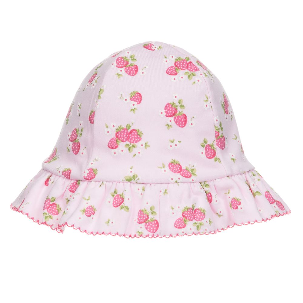 Kissy Kissy Stawberry Pima Cotton Baby Hat Childrensalon Outlet