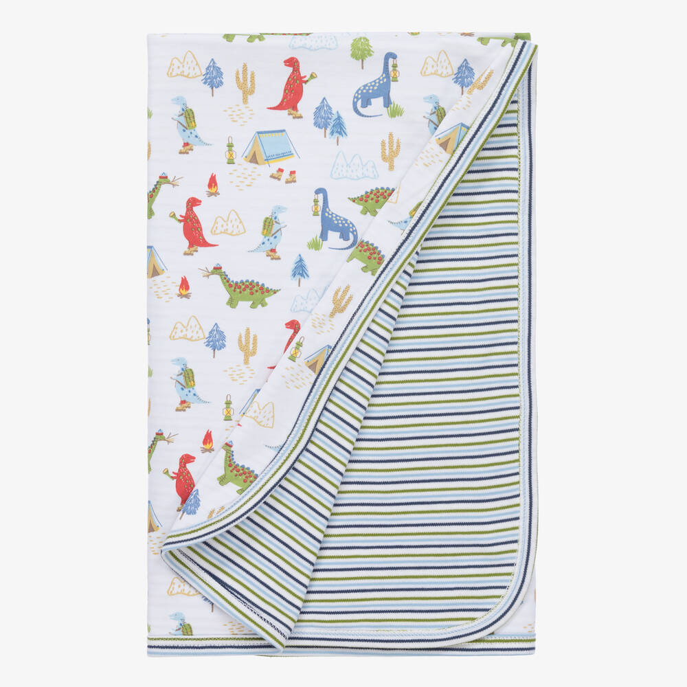 Kissy Kissy-White Campfire Blanket (74cm) | Childrensalon Outlet