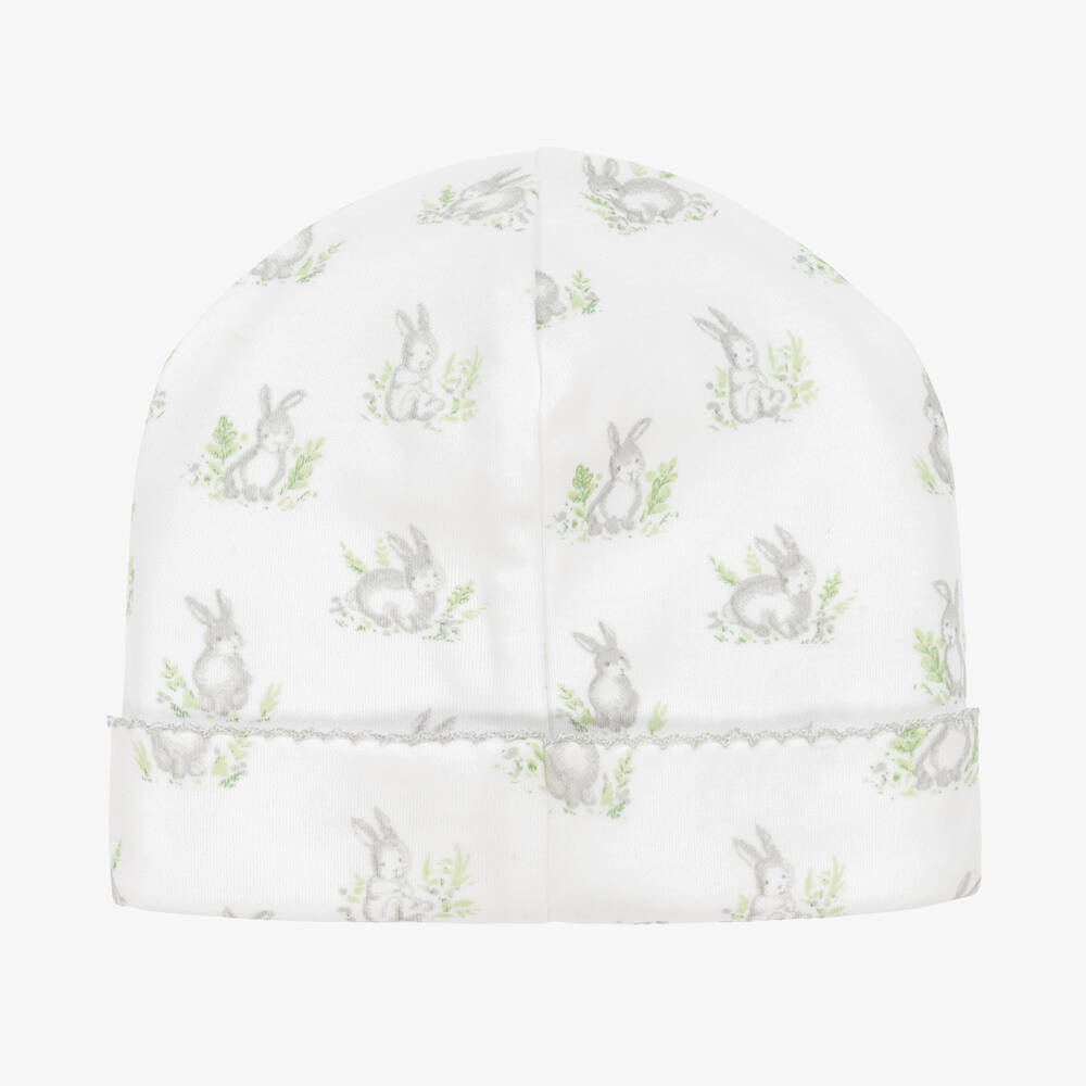 Kissy Kissy-Белая шапочка из хлопка пима | Childrensalon Outlet