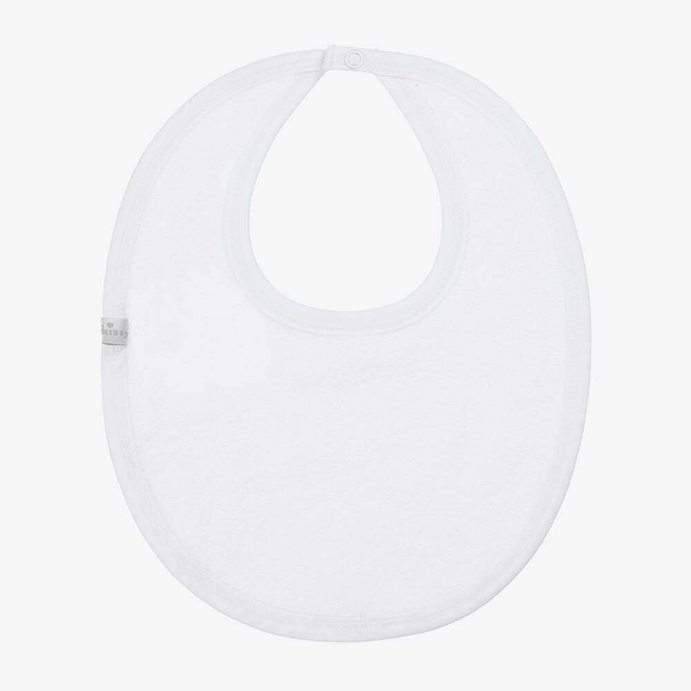 Kissy Kissy-Серый хлопковый нагрудник для малышей Лунный свет | Childrensalon Outlet