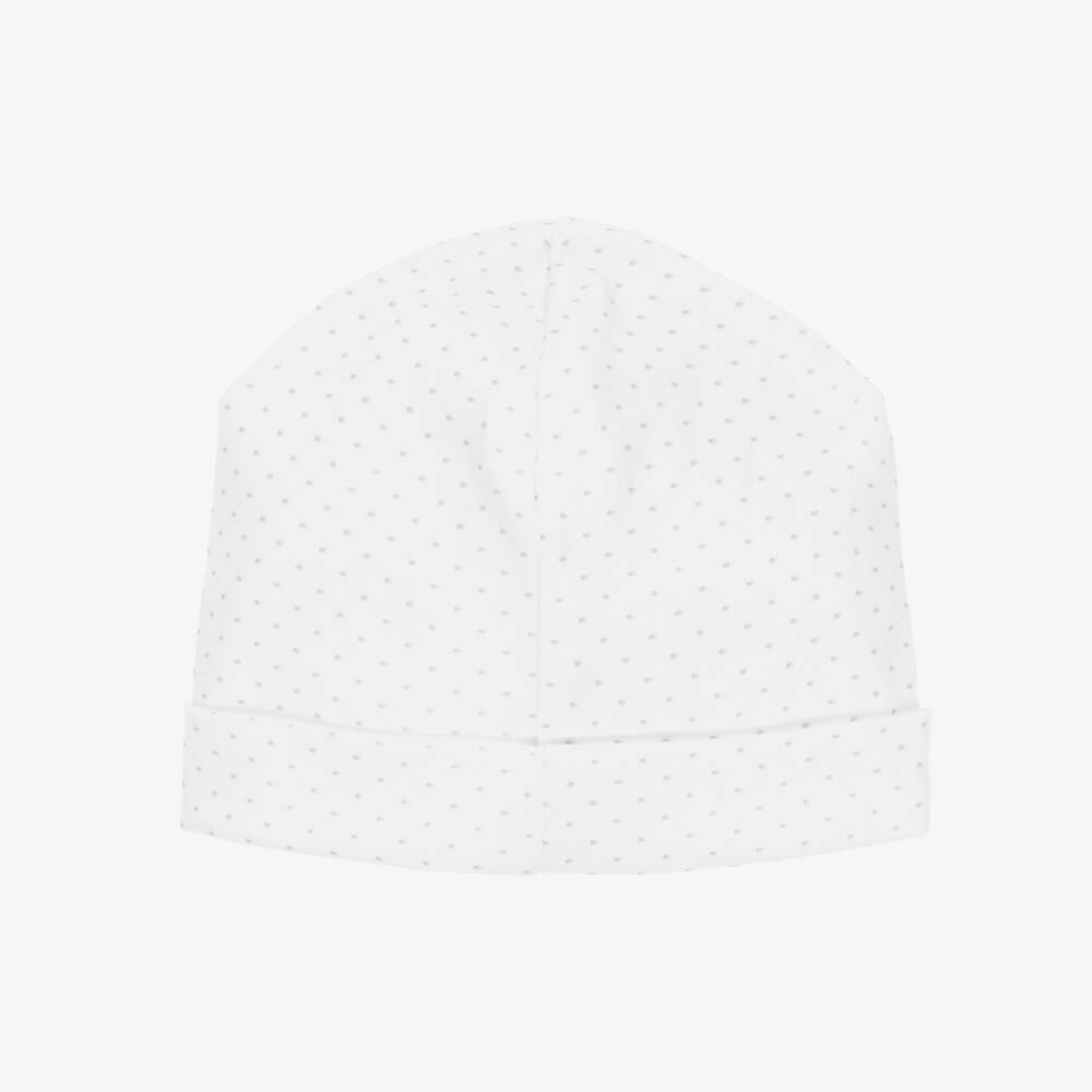 Kissy Kissy-قبعة قطن بيما لون أبيض للأطفال | Childrensalon Outlet