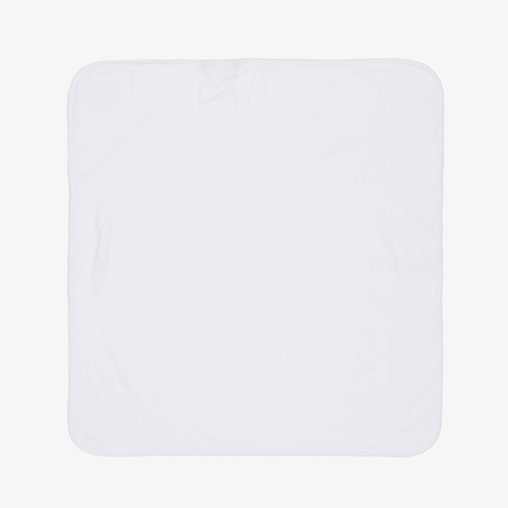 Kissy Kissy-White Hooded Towel & Mitt Set | Childrensalon Outlet