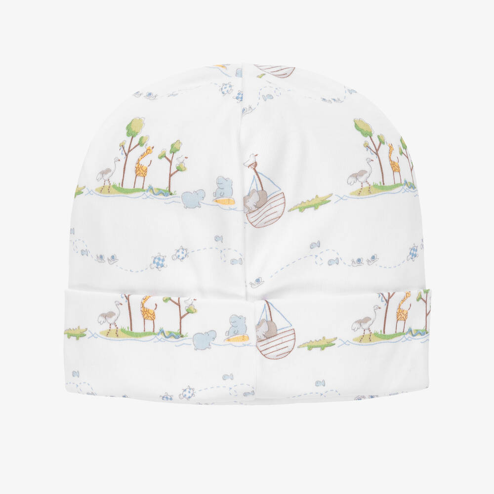 Kissy Kissy-Белая шапочка из хлопка пима для малышей | Childrensalon Outlet