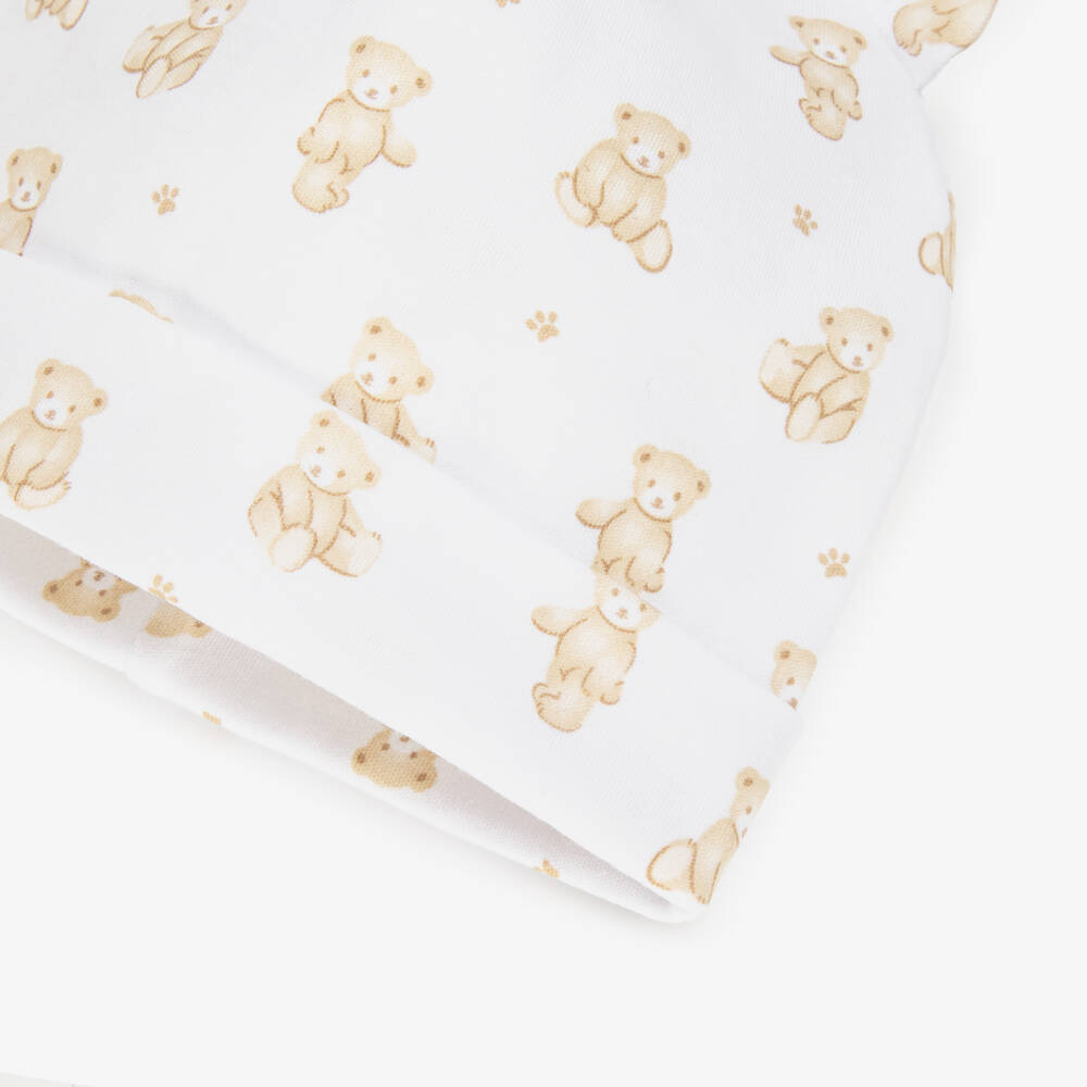 Kissy Kissy-Шапочка для малышей из чистого хлопка с мишкой | Childrensalon Outlet