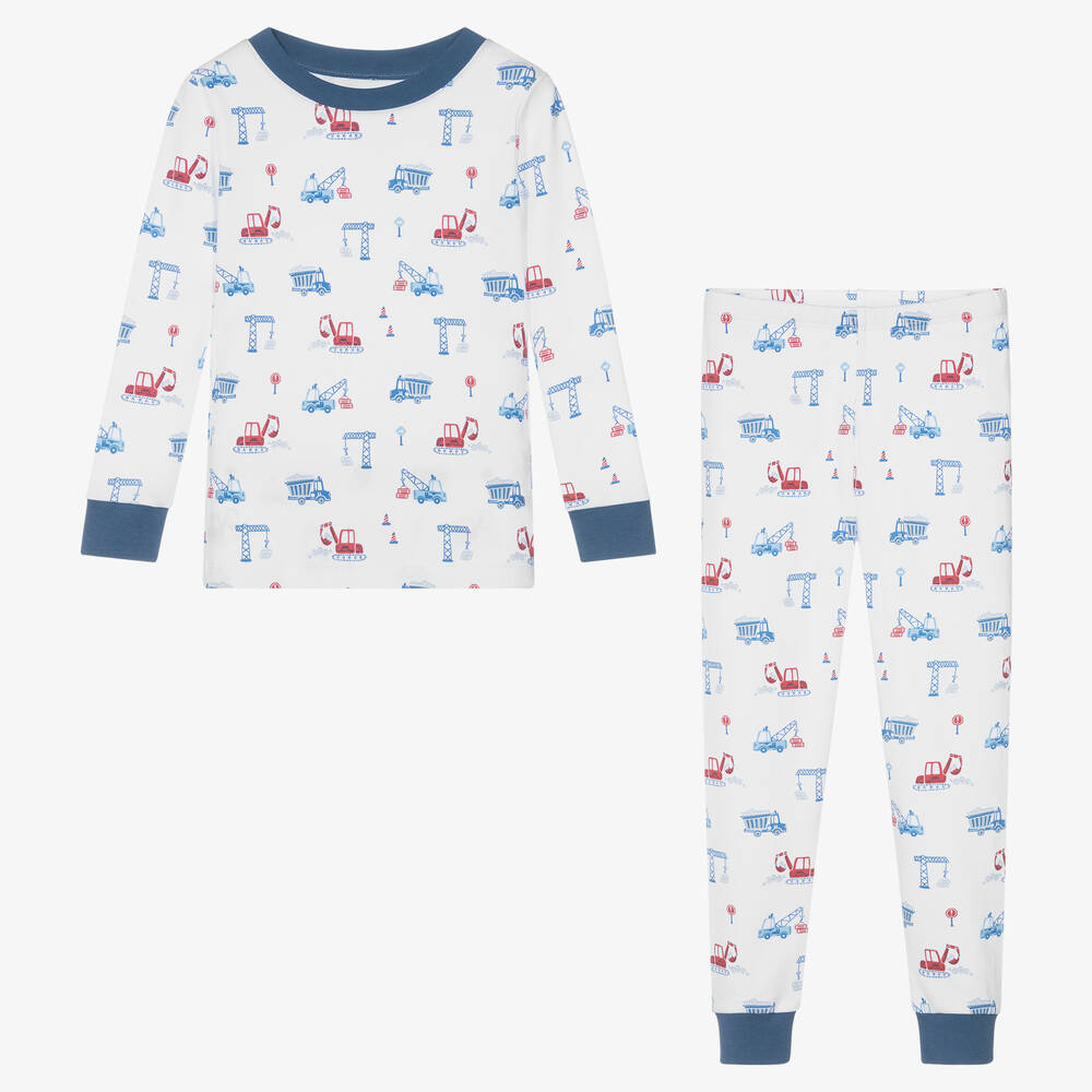 Kissy Kissy Pyjama blanc en Pima chantier