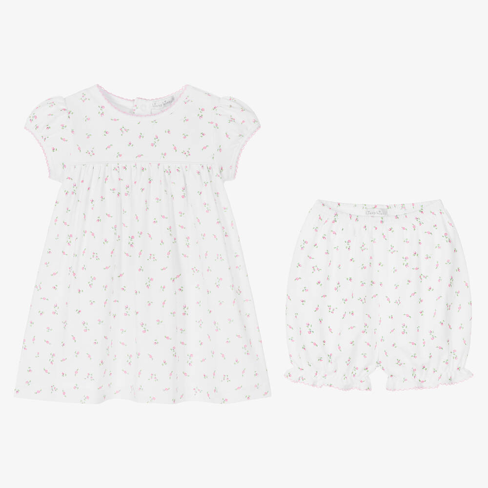 Kissy Kissy White Pima Cotton Dress Childrensalon Outlet