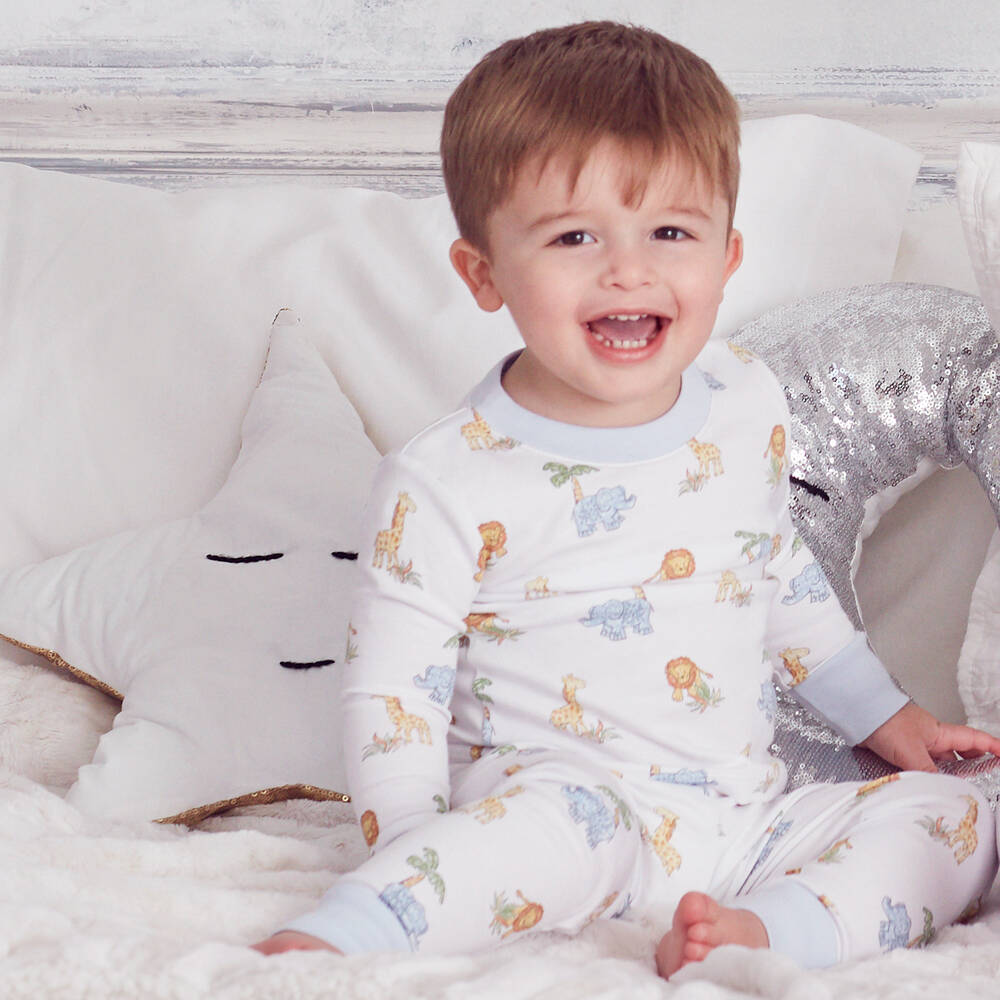 Kissy Kissy-Белая пижама из хлопка | Childrensalon Outlet