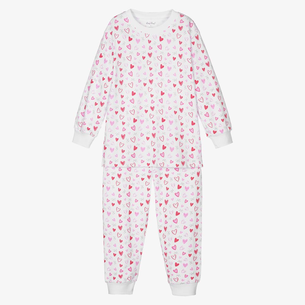 Kissy Kissy - Weißer Heart Sprinkles Schlafanzug | Childrensalon