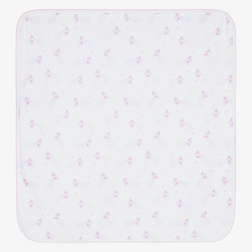 Kissy Kissy - Couverture blanche Pixie (72cm) | Childrensalon