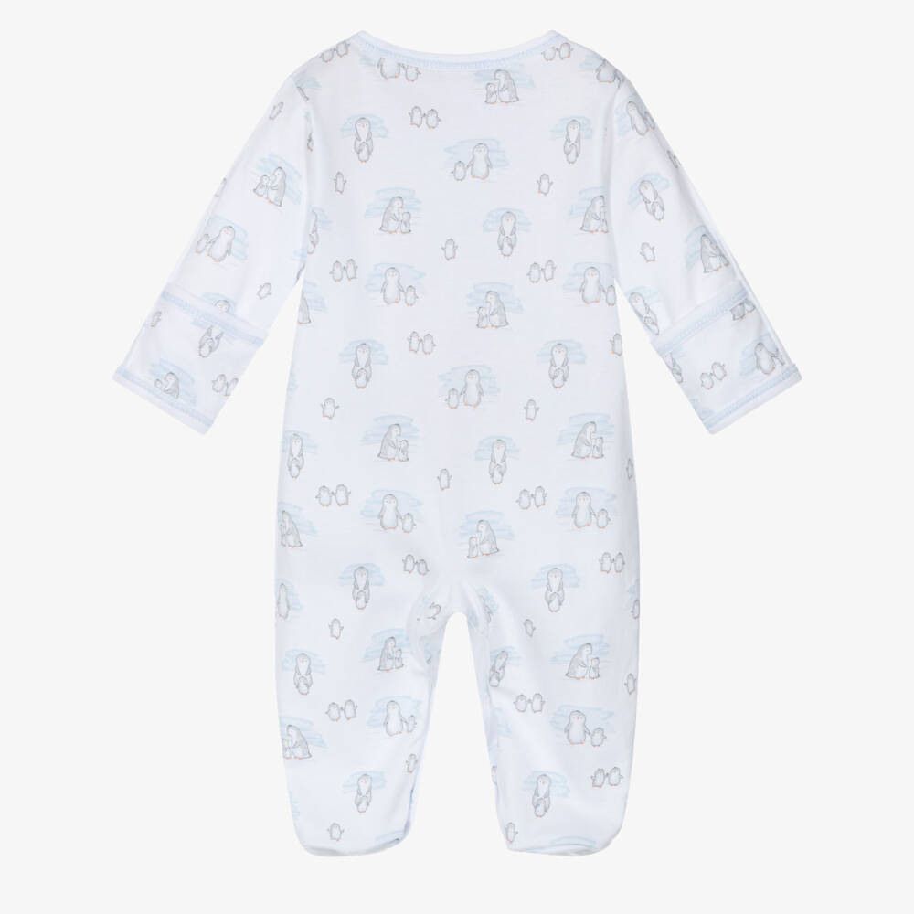 Kissy Kissy-Кремовый комбинезон для малышей с принтом пингвина | Childrensalon Outlet