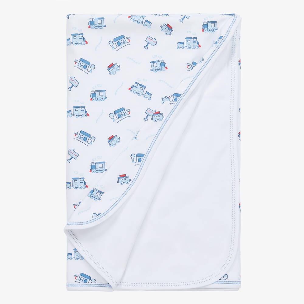 Kissy Kissy-White Steam Blanket (74cm) | Childrensalon Outlet