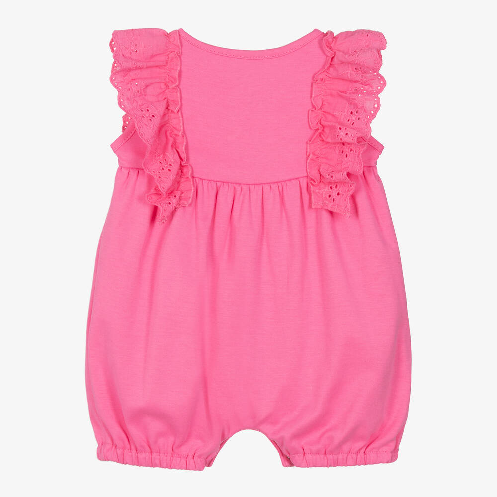 Kissy Love-Baby Girls Pink Fancy Pineapples Shortie | Childrensalon Outlet