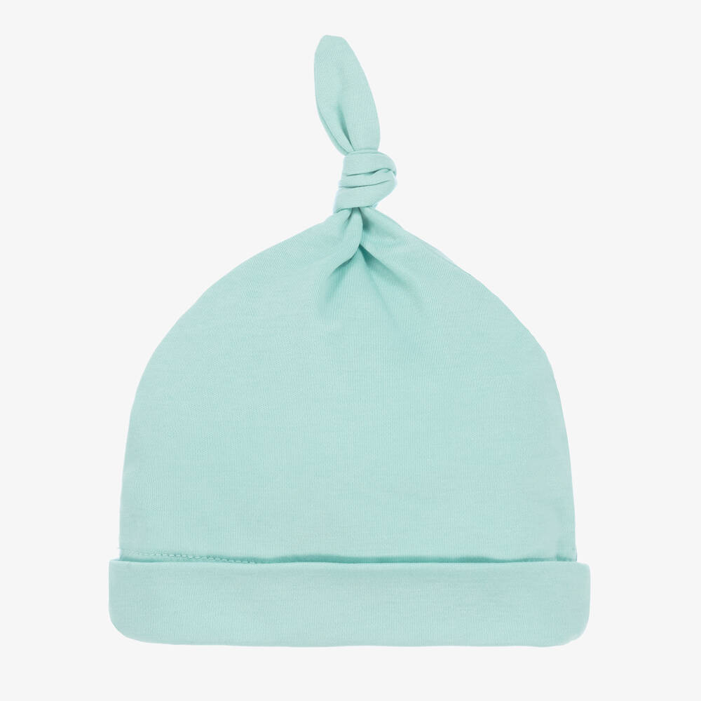 Kissy Love-Голубая шапочка из хлопка пима для малышей | Childrensalon Outlet