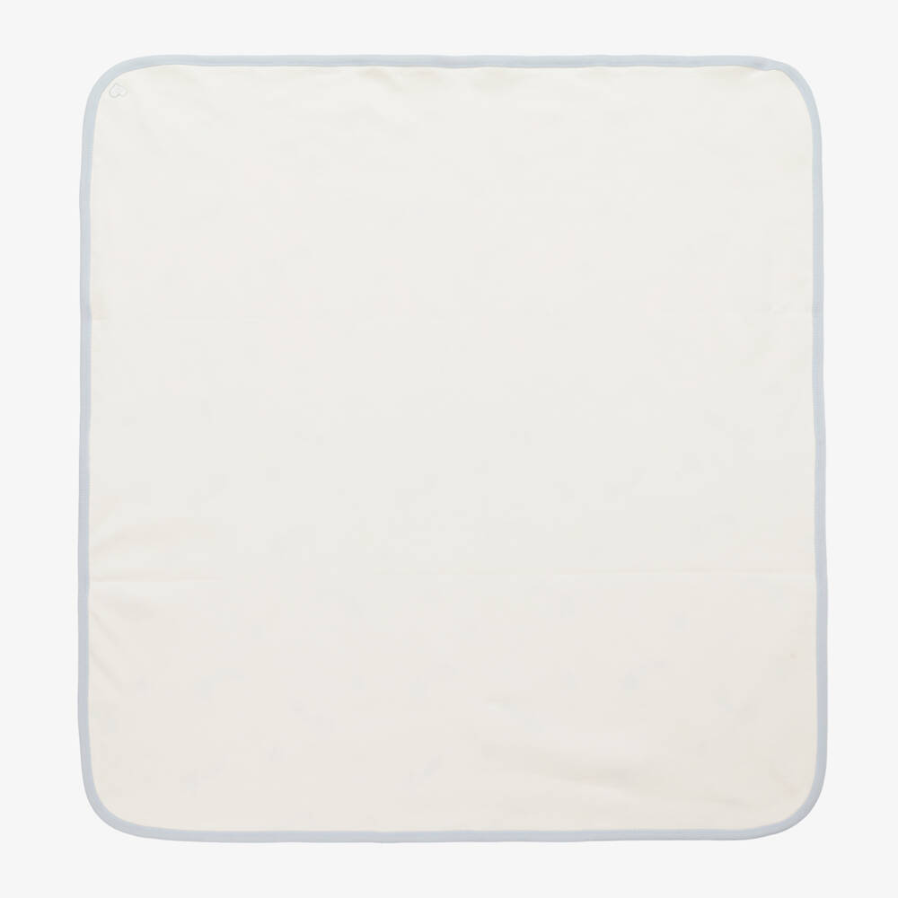 Kissy Love-Boys Ivory Moonlit Cotton Blanket | Childrensalon Outlet