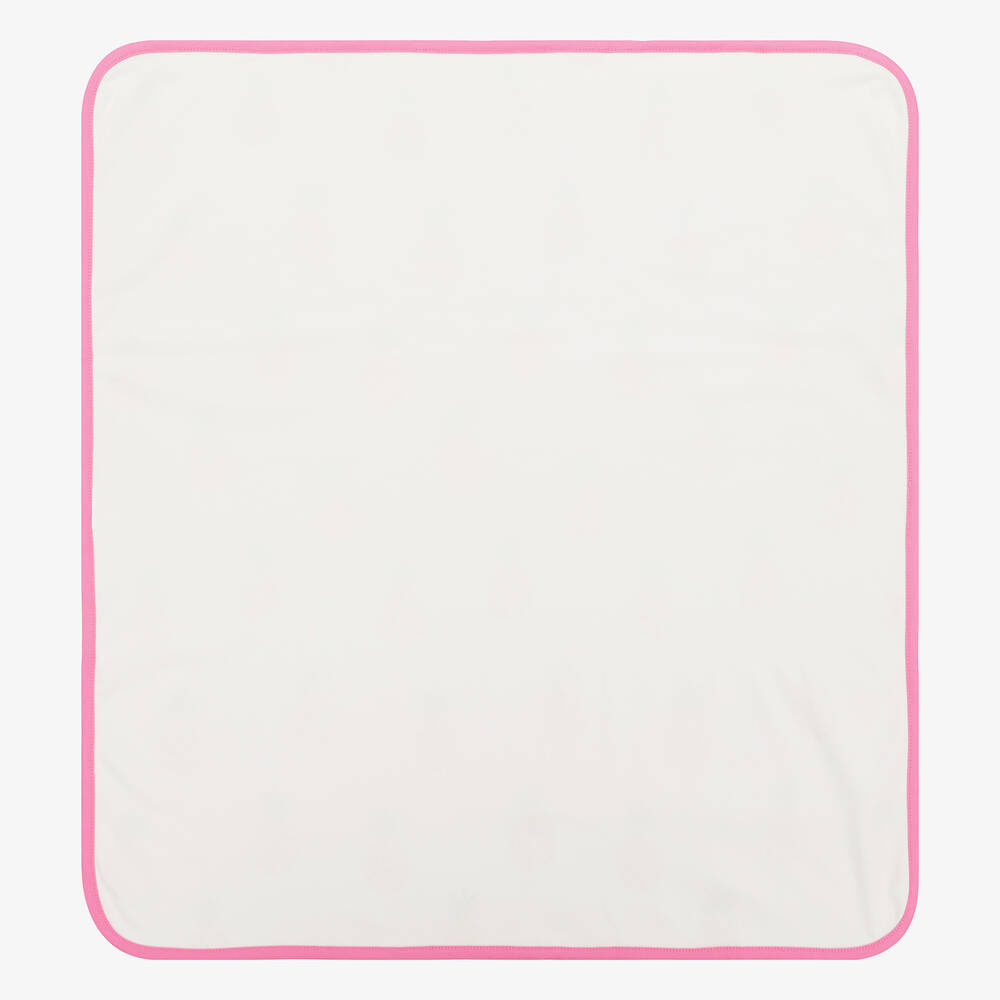 Kissy Love-Girls Ivory Fancy Pineapples Blanket (73cm) | Childrensalon Outlet