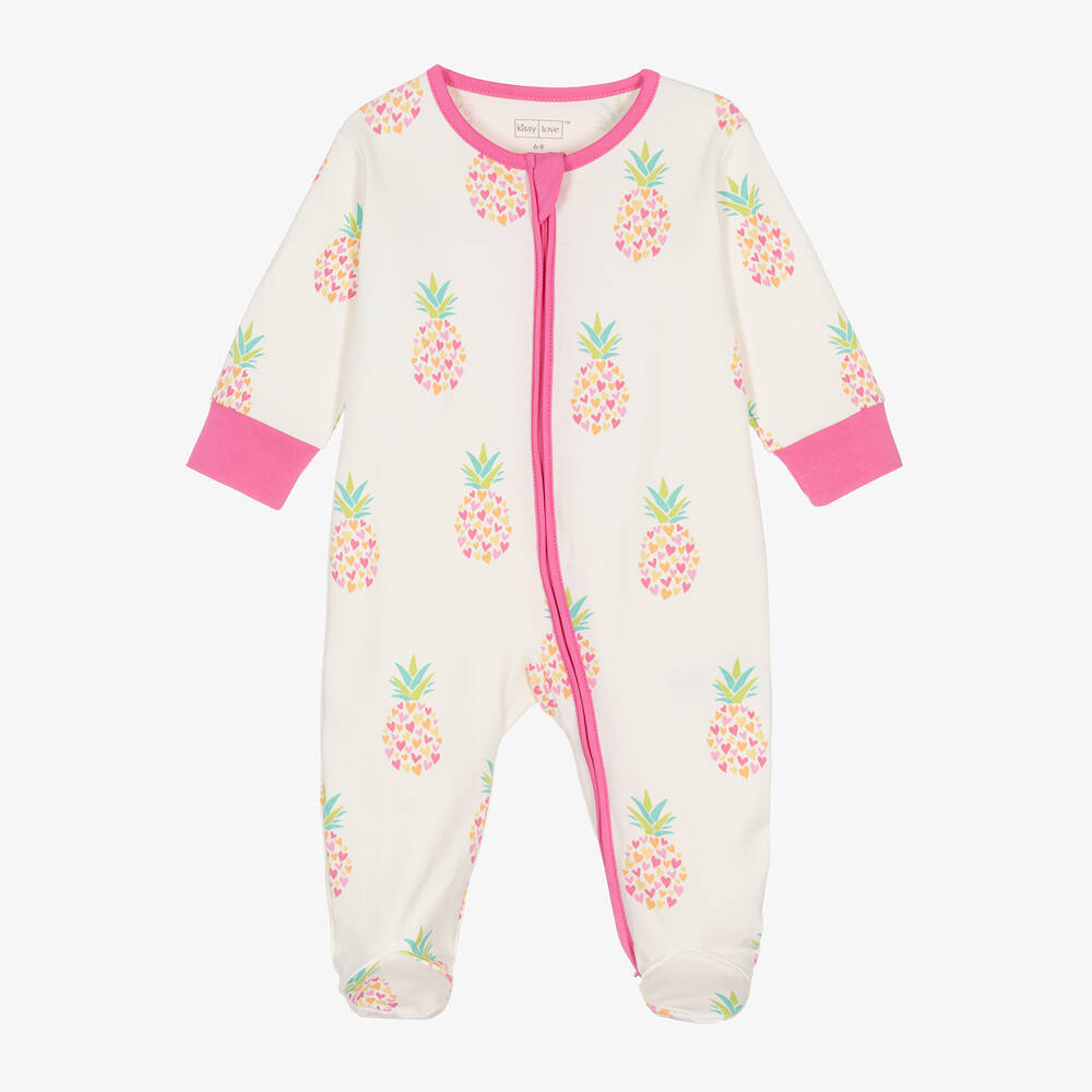 Kissy Love-بيبي غرو قطن بيما لون عاجي للمولودات | Childrensalon Outlet
