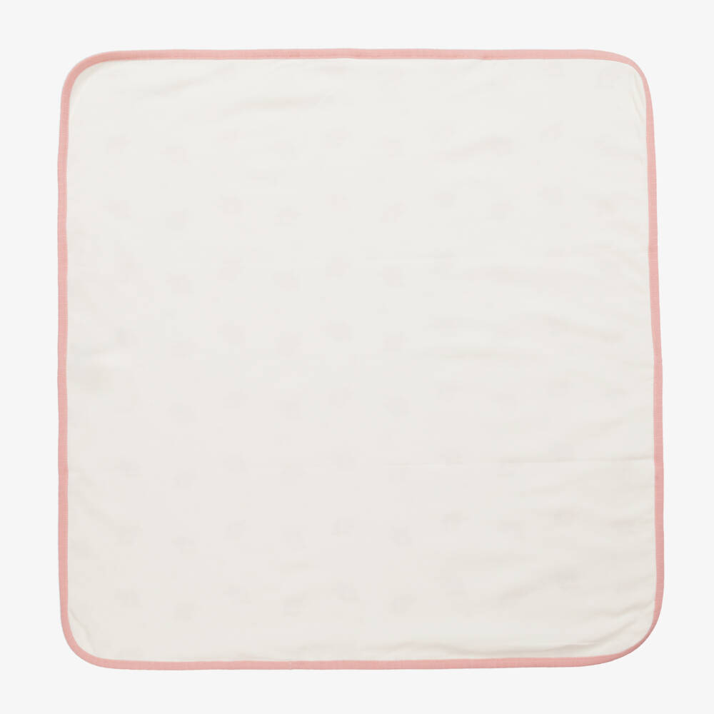Kissy Love-Girls Ivory Floral Baby Blanket | Childrensalon Outlet