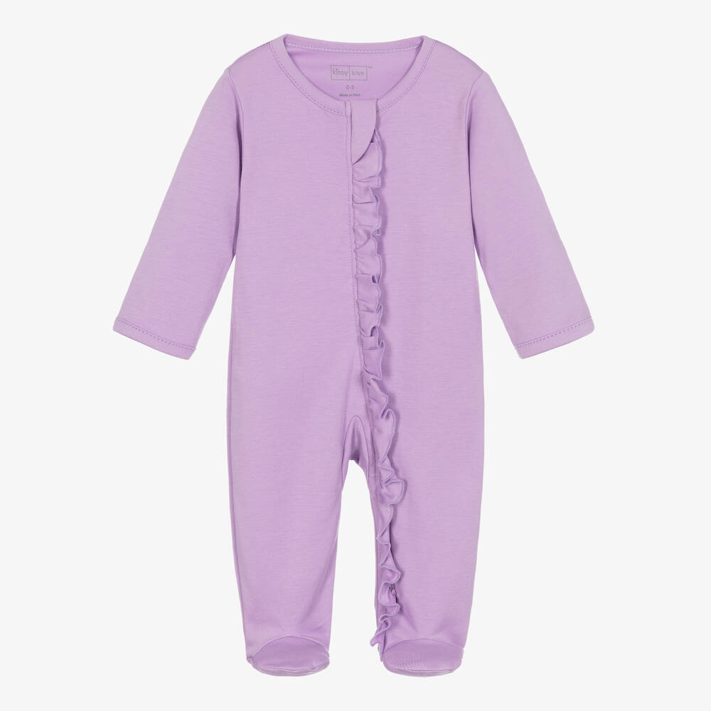 Kissy Love-Фиолетовый комбинезон для девочек | Childrensalon Outlet