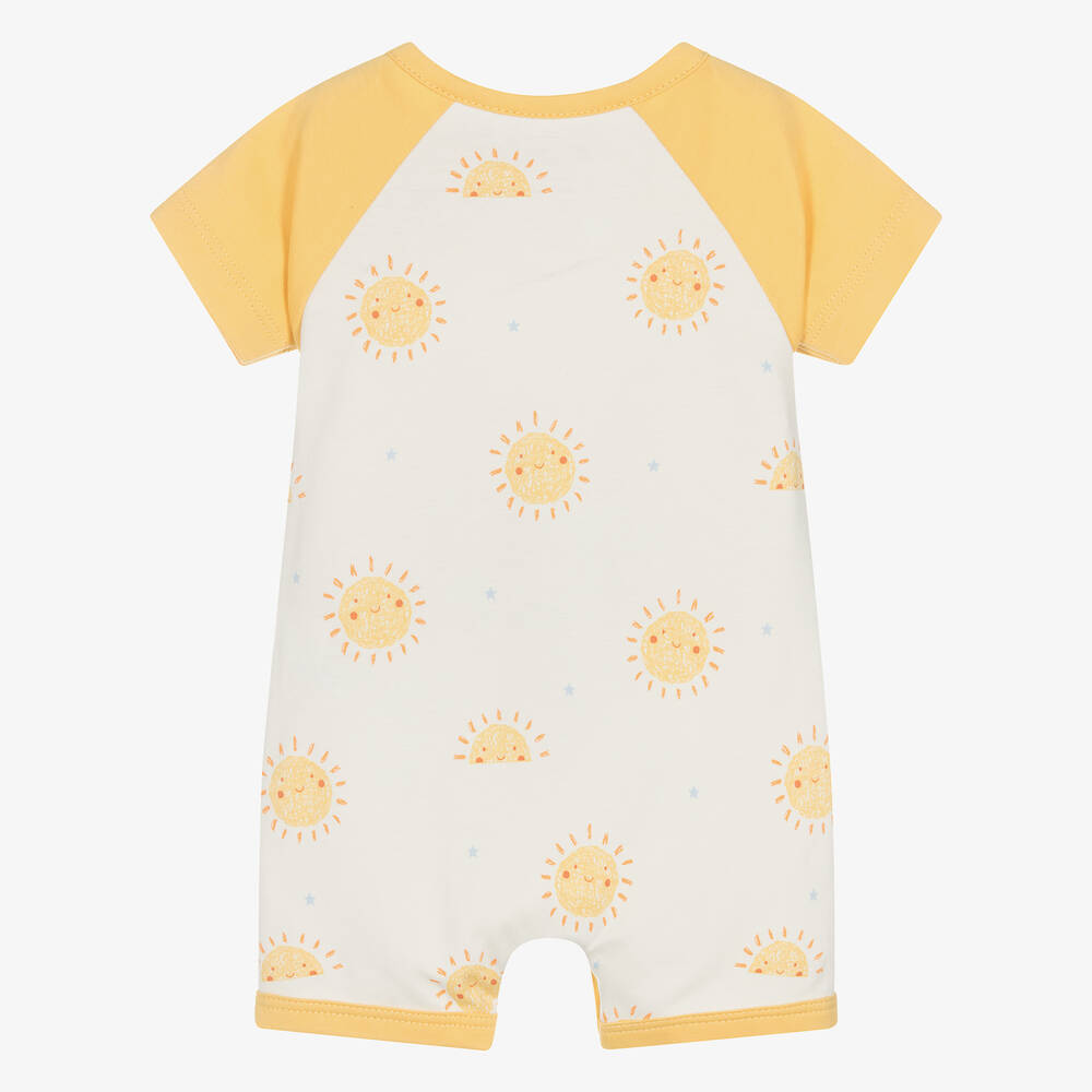 Kissy Love-Кремово-желтый хлопковый песочник | Childrensalon Outlet