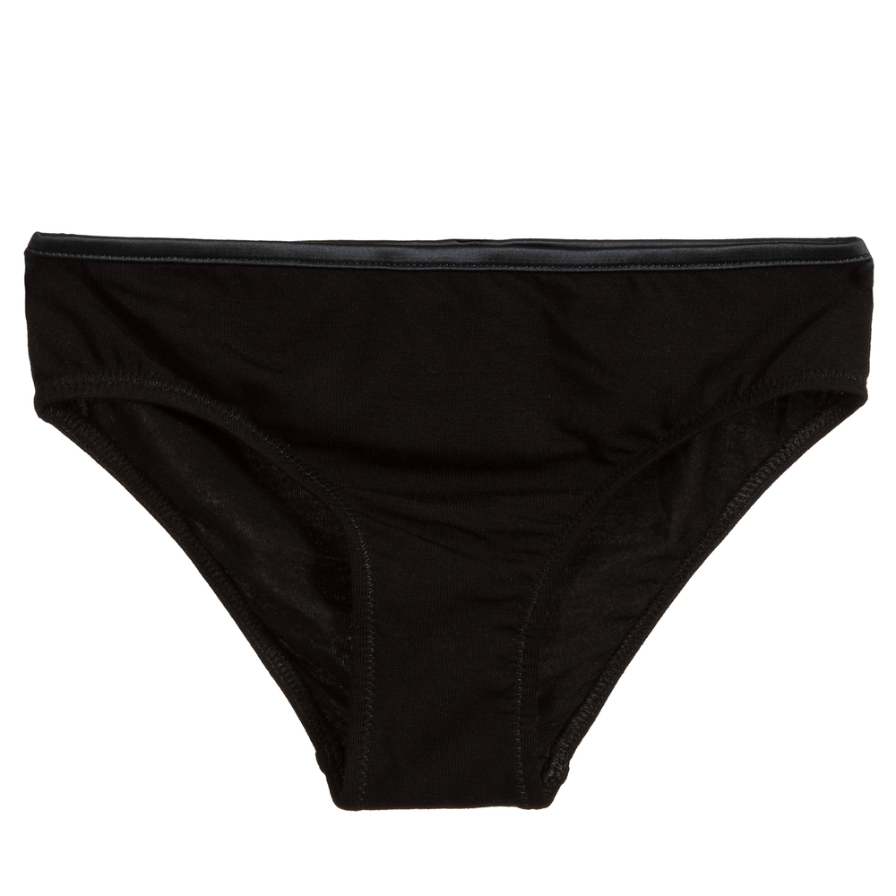 La Perla - Schwarze Modal-Unterhosen (M) | Childrensalon