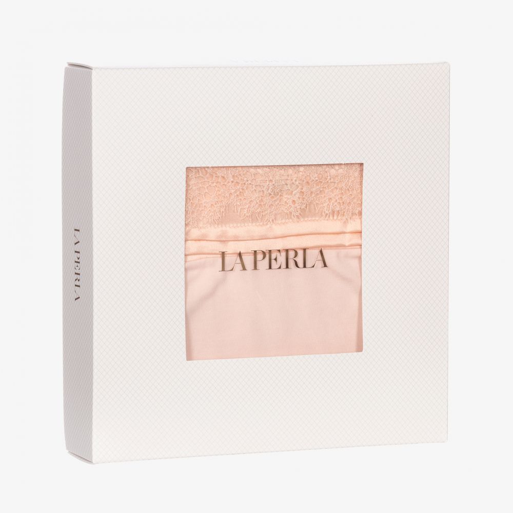 La Perla-Girls Pink Modal Nightdress | Childrensalon Outlet