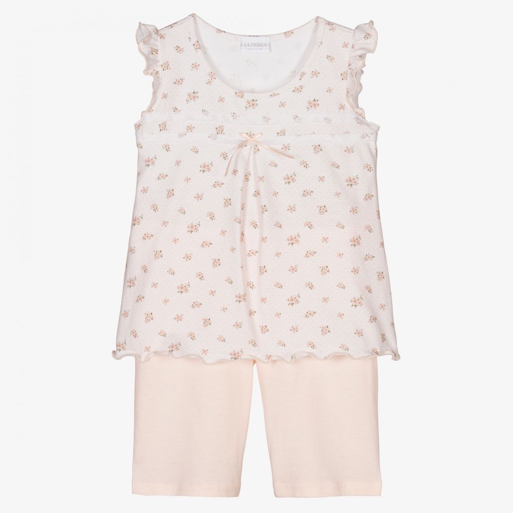 La Perla-Girls Pink Short Pyjamas | Childrensalon Outlet