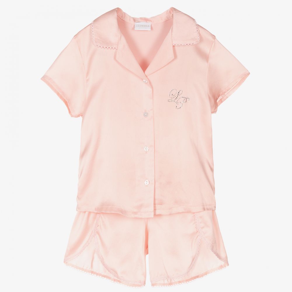 La perla silk pyjamas top