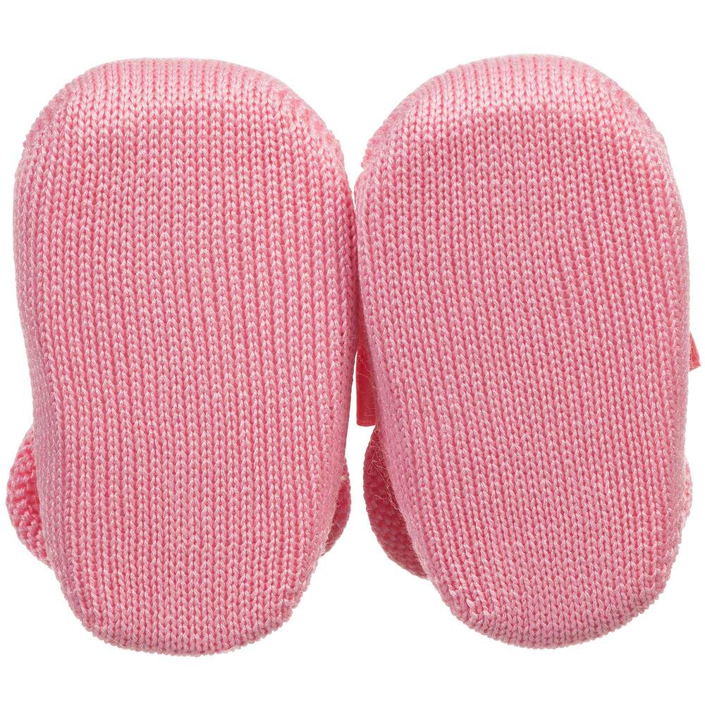 La Perla-Pink Headband & Booties Gift Set | Childrensalon Outlet