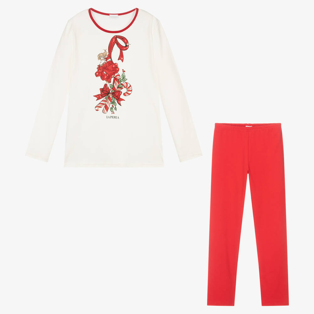 La Perla - Teen Girls Festive Pyjamas | Childrensalon