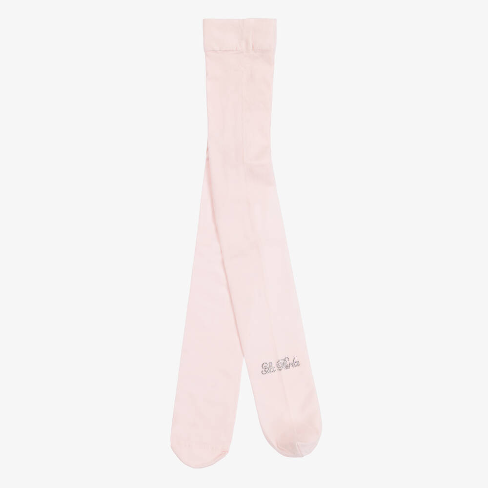 La Perla-Розовые колготки для девочек-подростков | Childrensalon Outlet