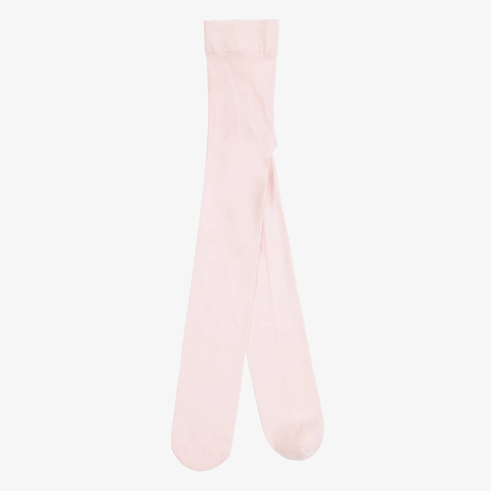 La Perla-Teen Girls Pink Logo Tights | Childrensalon Outlet