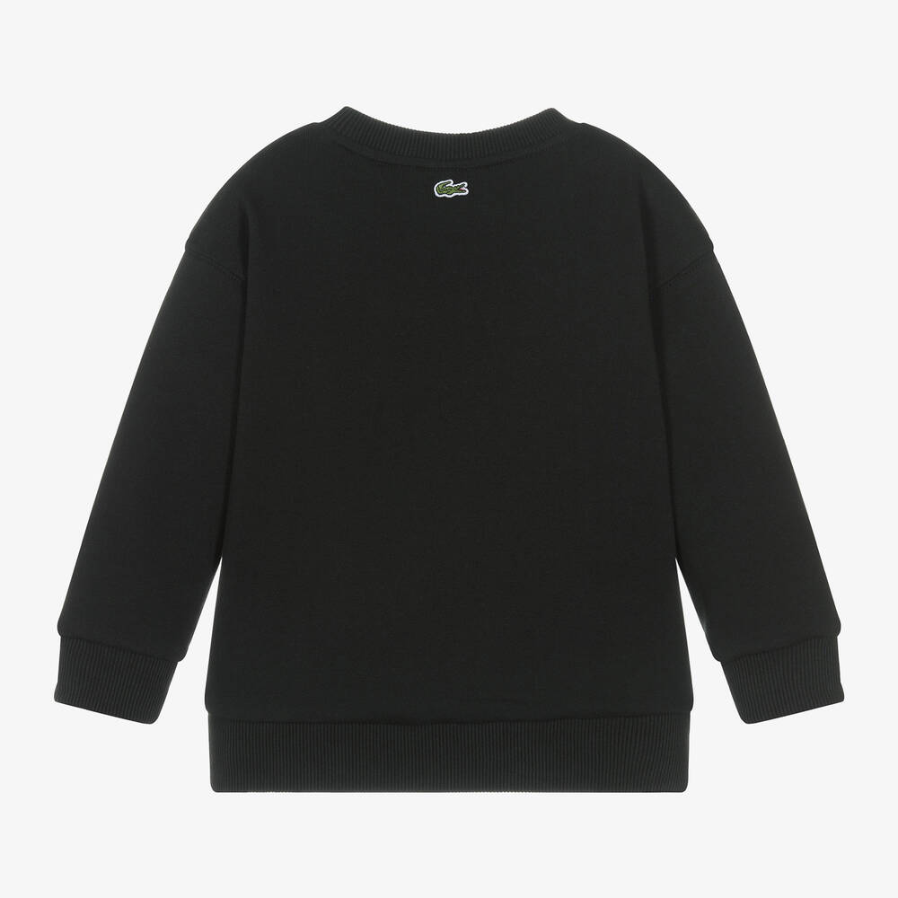 Lacoste black crocodile hot sale