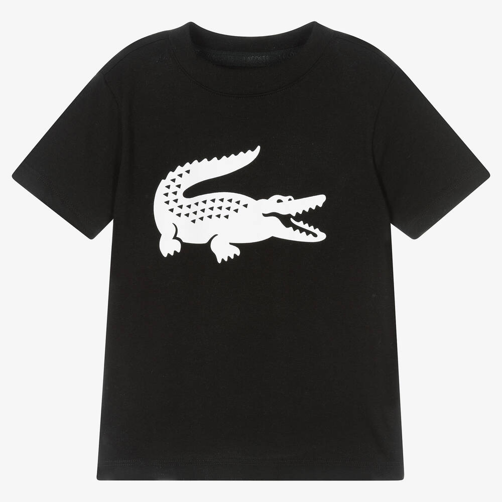 Lacoste Sport - T-shirt noir Ultra Dry | Childrensalon
