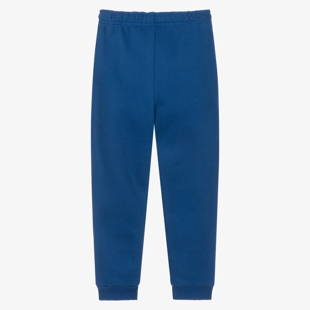 Lacoste-Blue Micro Tape Jogger | Childrensalon Outlet