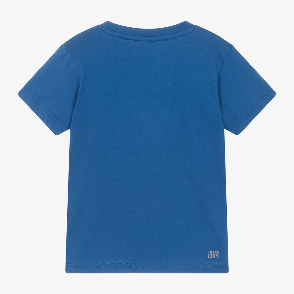 Lacoste Blue Ultra Dry T Shirt Childrensalon Outlet
