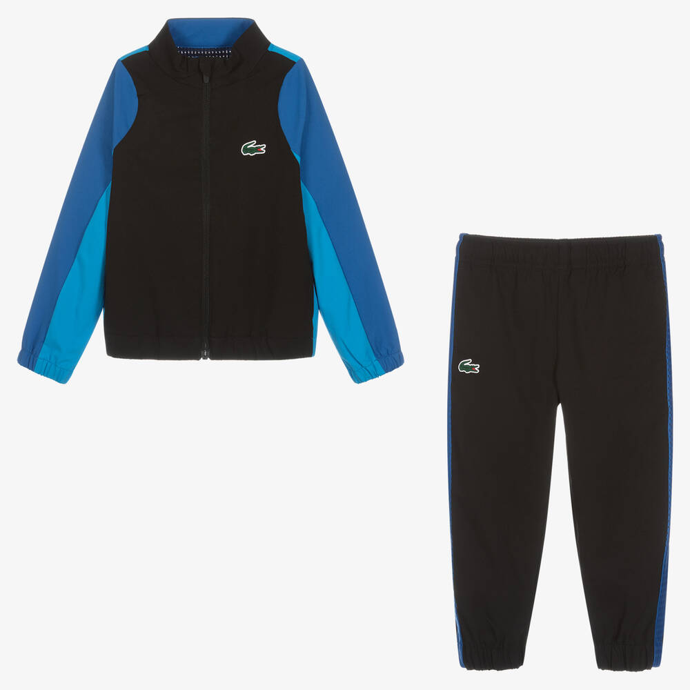 Veste lacoste bleu et noir cheap