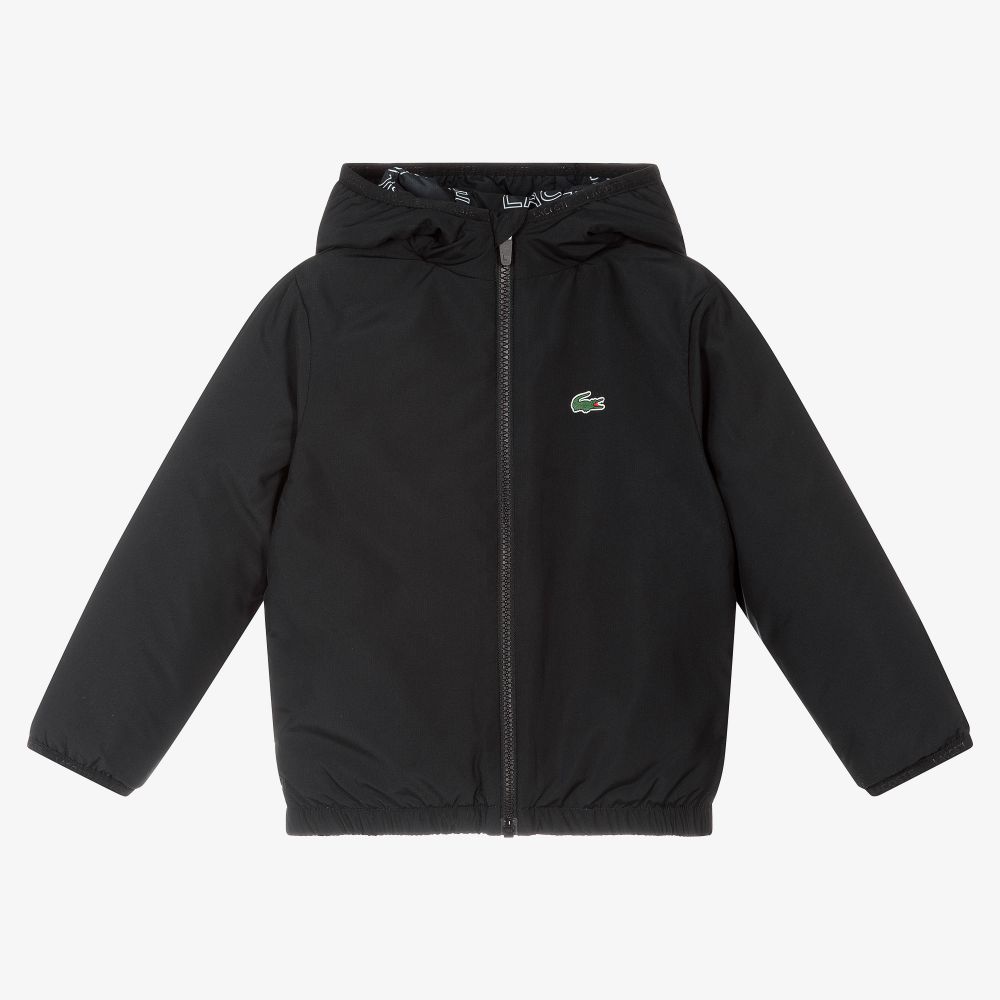 Lacoste Sport - Boys Black Padded Jacket | Childrensalon