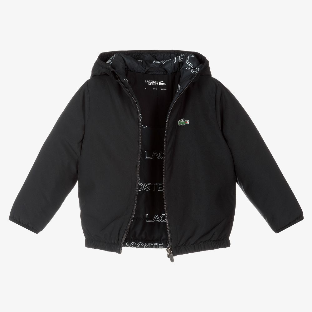 Lacoste black jacket top
