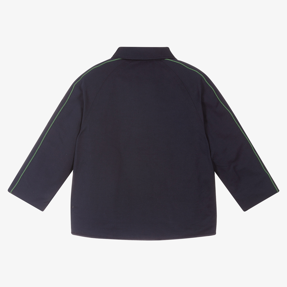 Lacoste-Boys Blue Padded Jacket | Childrensalon Outlet