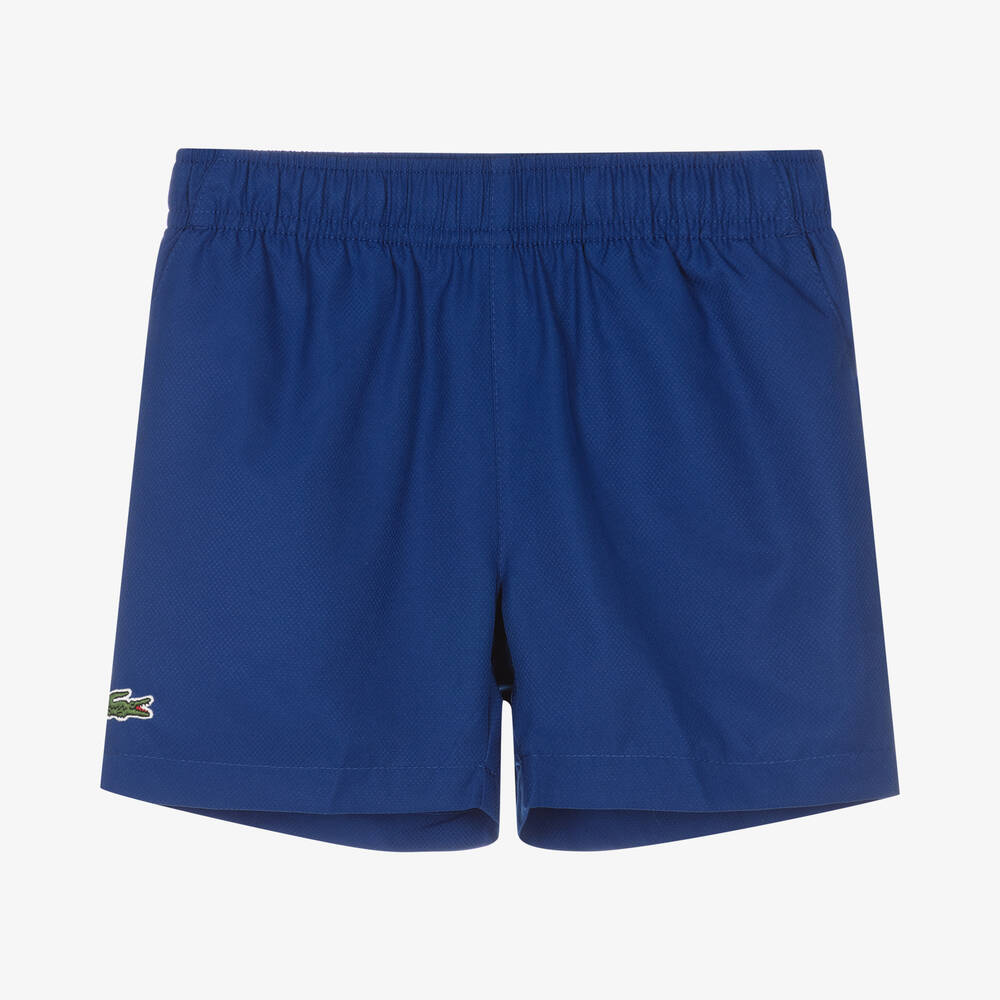 Lacoste Sport - Boys Blue Sports Shorts | Childrensalon