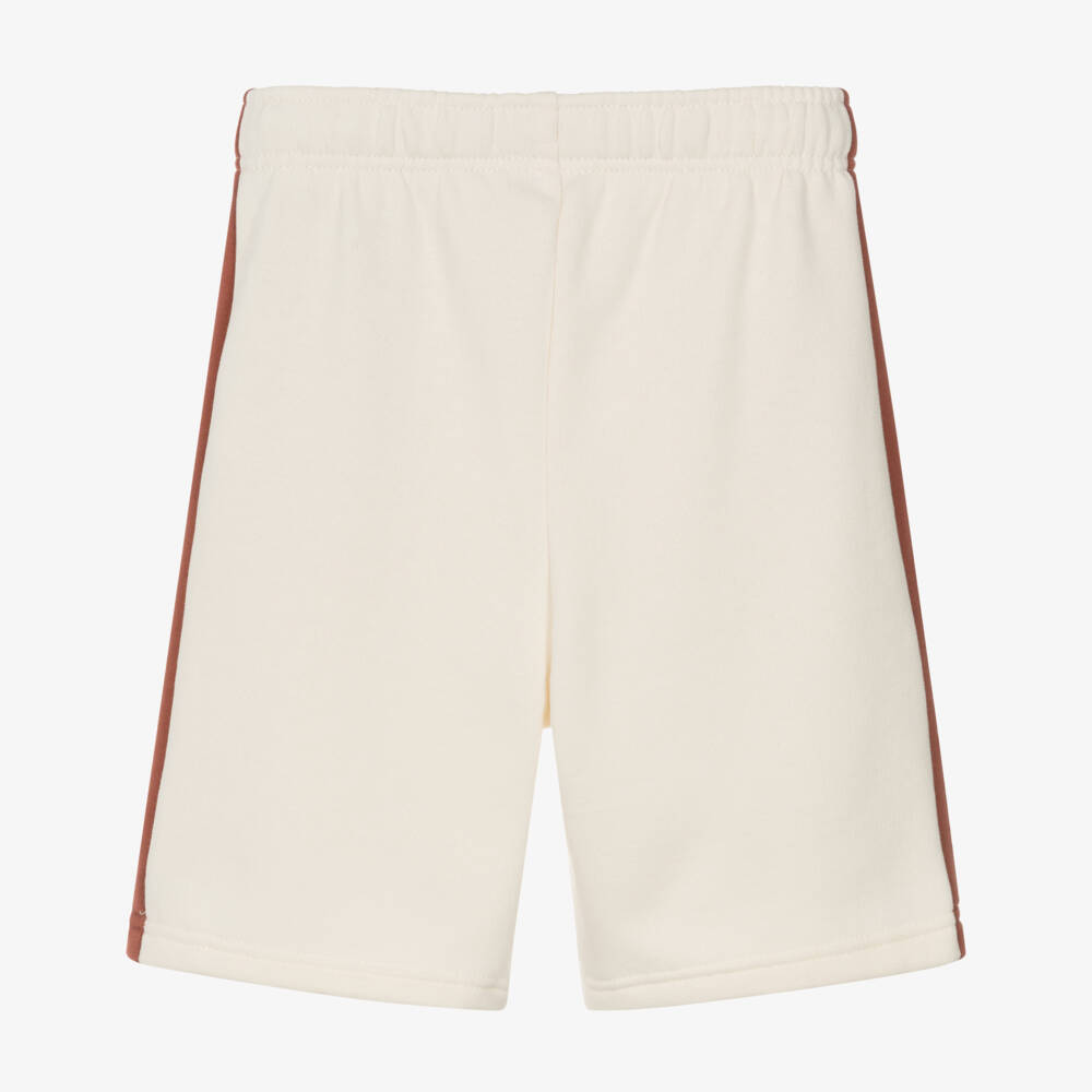 Lacoste-Летние кремовые вязаные шорты для мальчиков | Childrensalon Outlet