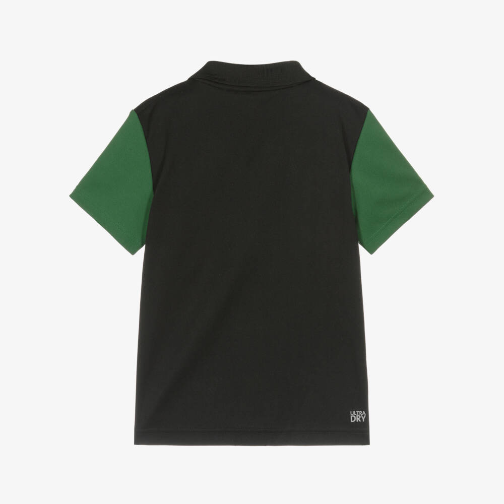 Lacoste-Boys Dark Onyx Moisture-Wicking Polo | Childrensalon Outlet