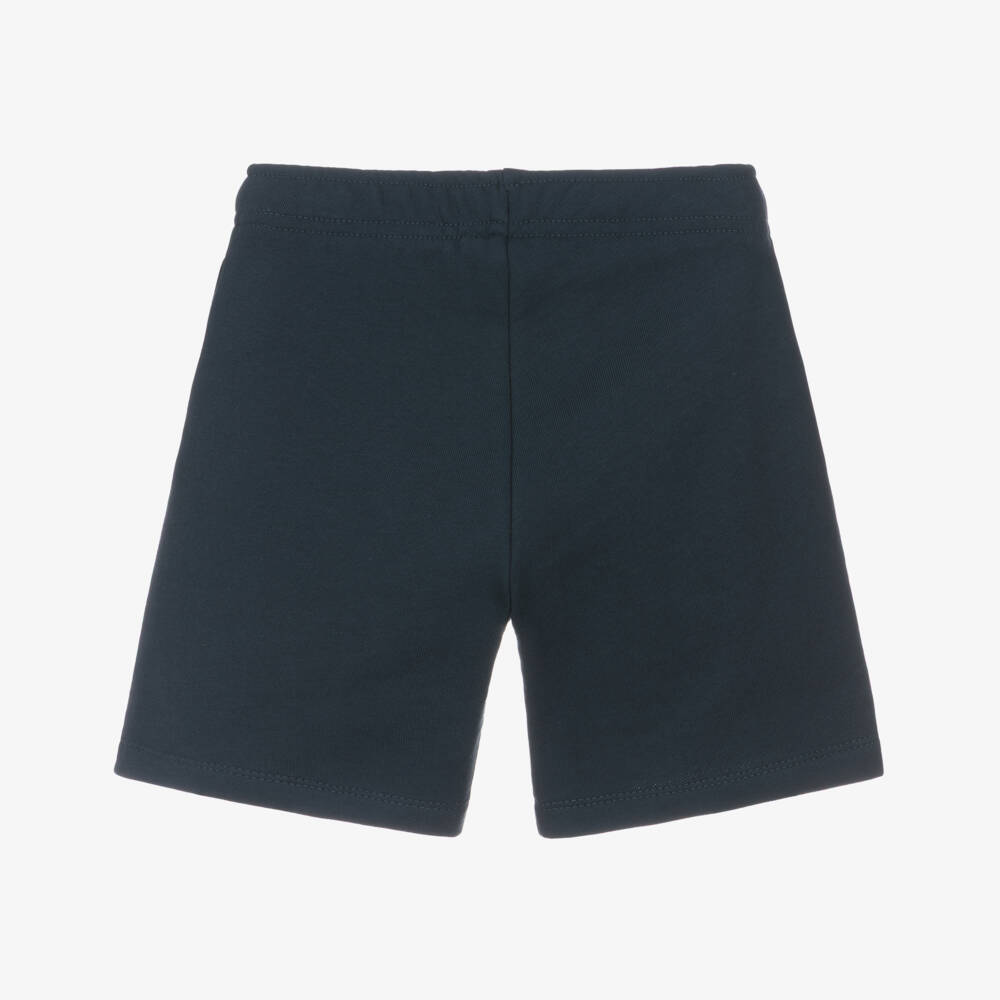 Lacoste-Boys' Deep Blue Crocodile Jersey Shorts | Childrensalon Outlet