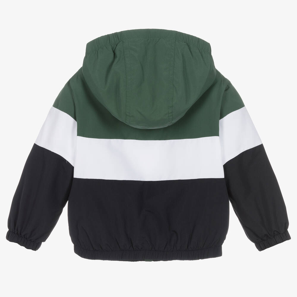 Blouson lacoste bleu sales