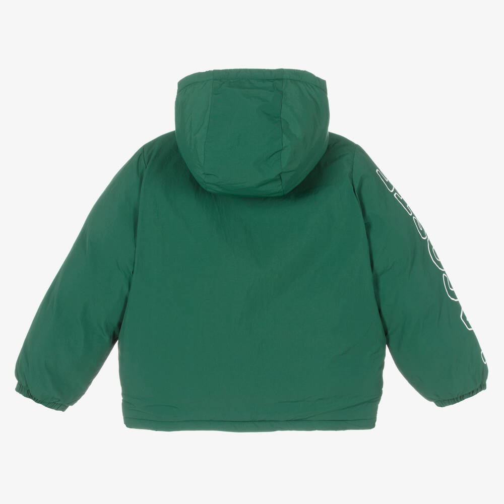 Lacoste green deals puffer jacket